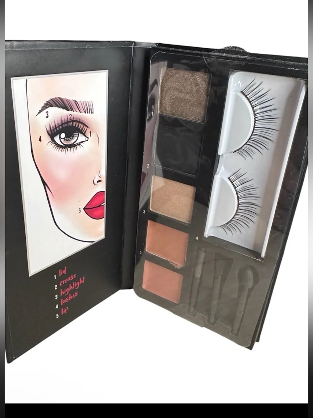 Ardell Black Lash Palette Collection with Red Accents - Picture 2 of 2